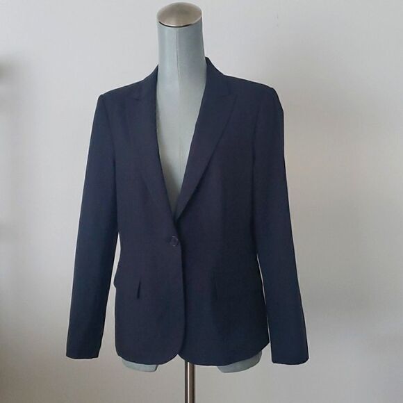 Theory | Single Button Blazer - Picture 1 of 8